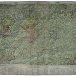 Die Frau von Türnitz, over-drawn map, 67 x 82 cm, 2017